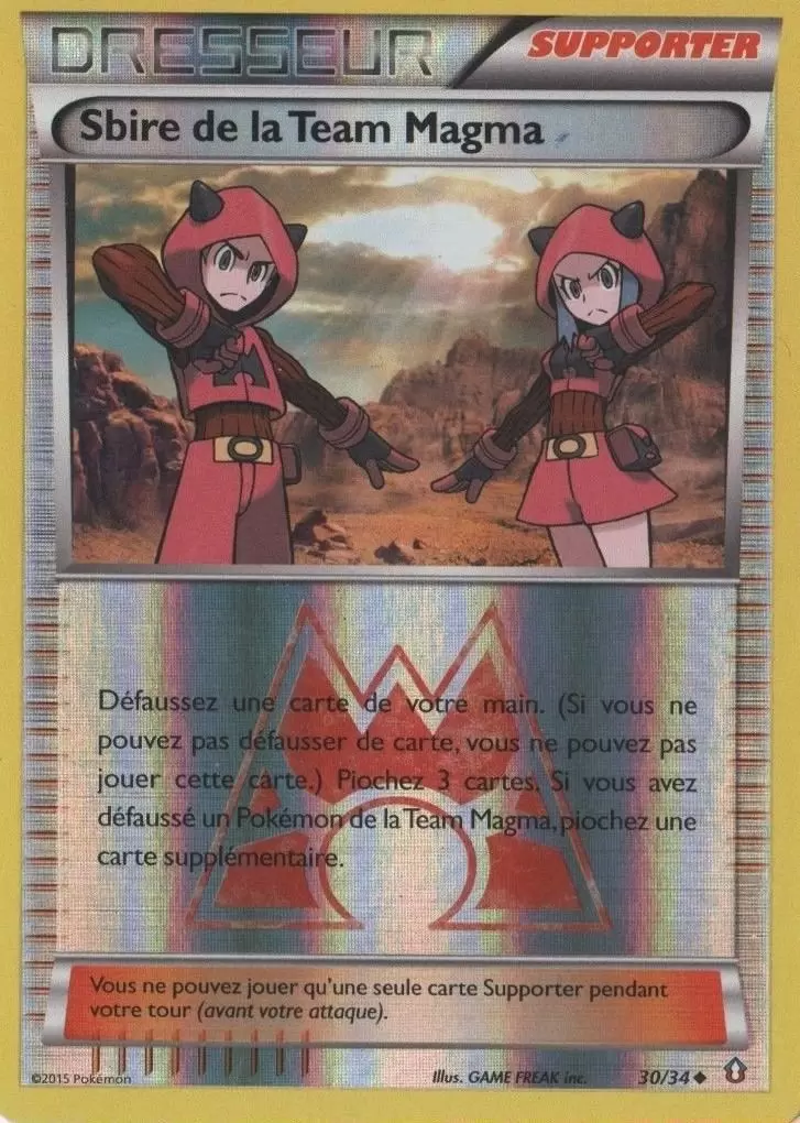 Pokémon XY Double Danger - Sbire de la Team Magma Reverse