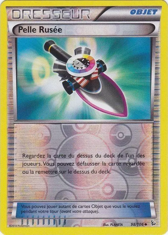 Pokémon XY Etincelles - Pelle Rusée Reverse