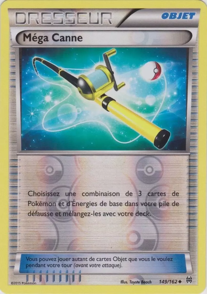 Pokémon XY Impulsion Turbo - Méga Canne Reverse
