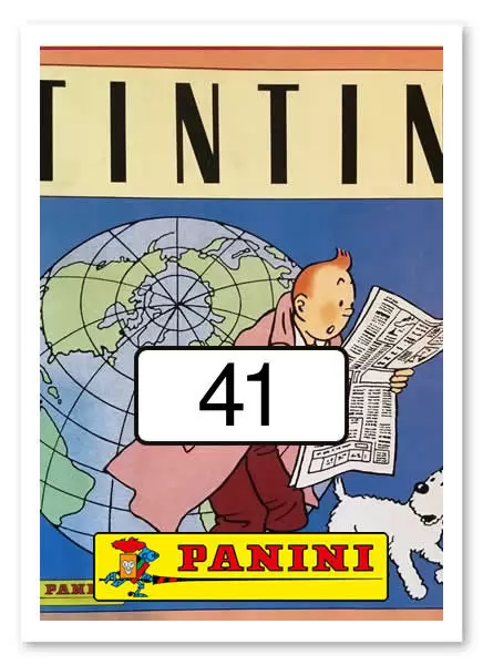 Tintin - Sticker n°41