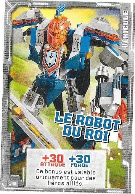 Cartes LEGO Nexo Knights - LE ROBOT DU ROI (Véhicule)