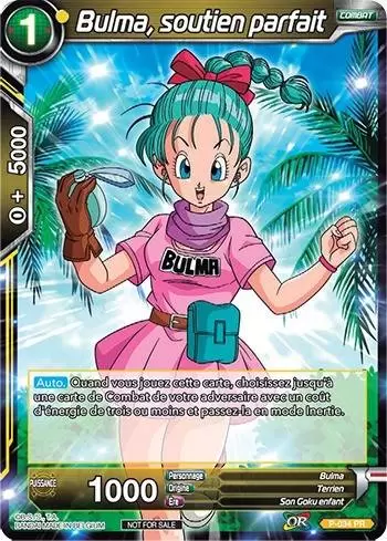 Dragon Ball Super Carte Promo FR - Bulma, soutien parfait