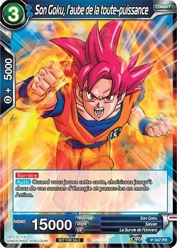 Dragon Ball Super Carte Promo FR - Son Goku, l\'aube de la toute-puissance