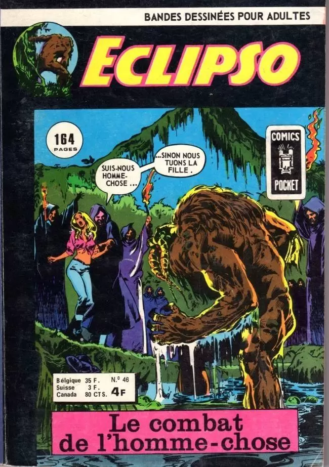 Eclipso (Comics Pocket) - Le combat de l\'Homme-Chose