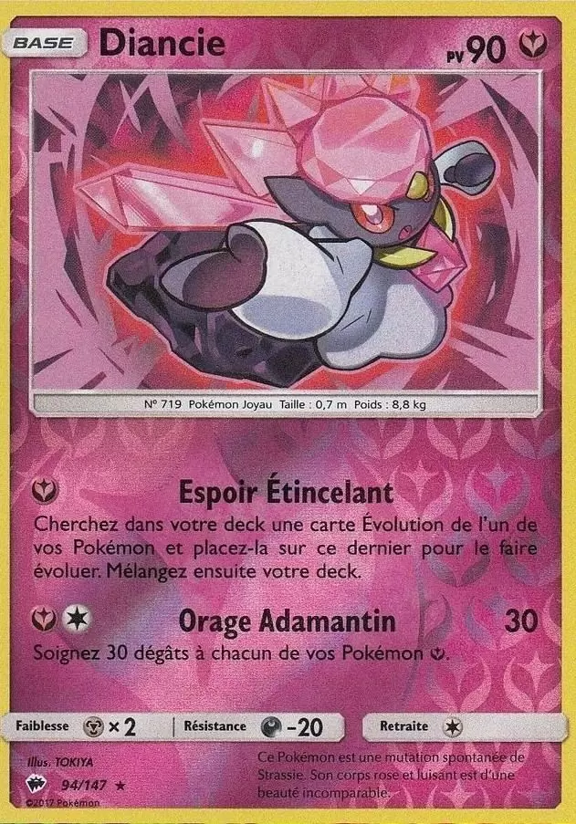 Ombres Ardentes - Diancie Reverse