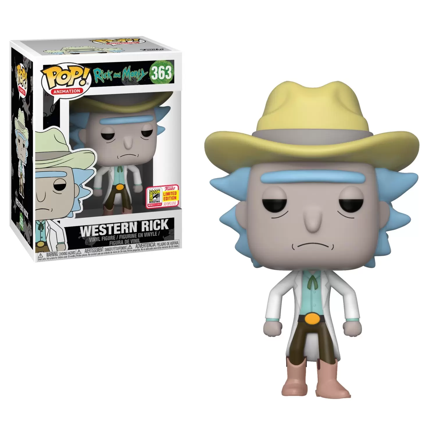 POP! Animation - Rick And Morty - Western Rick