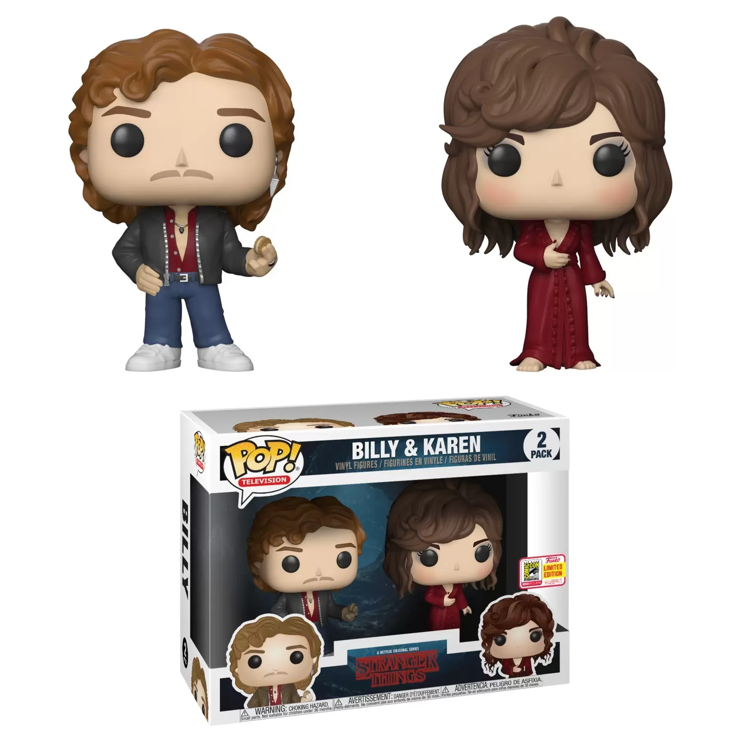 POP! Television - Stranger Things - Billy and Karen 2 Pack