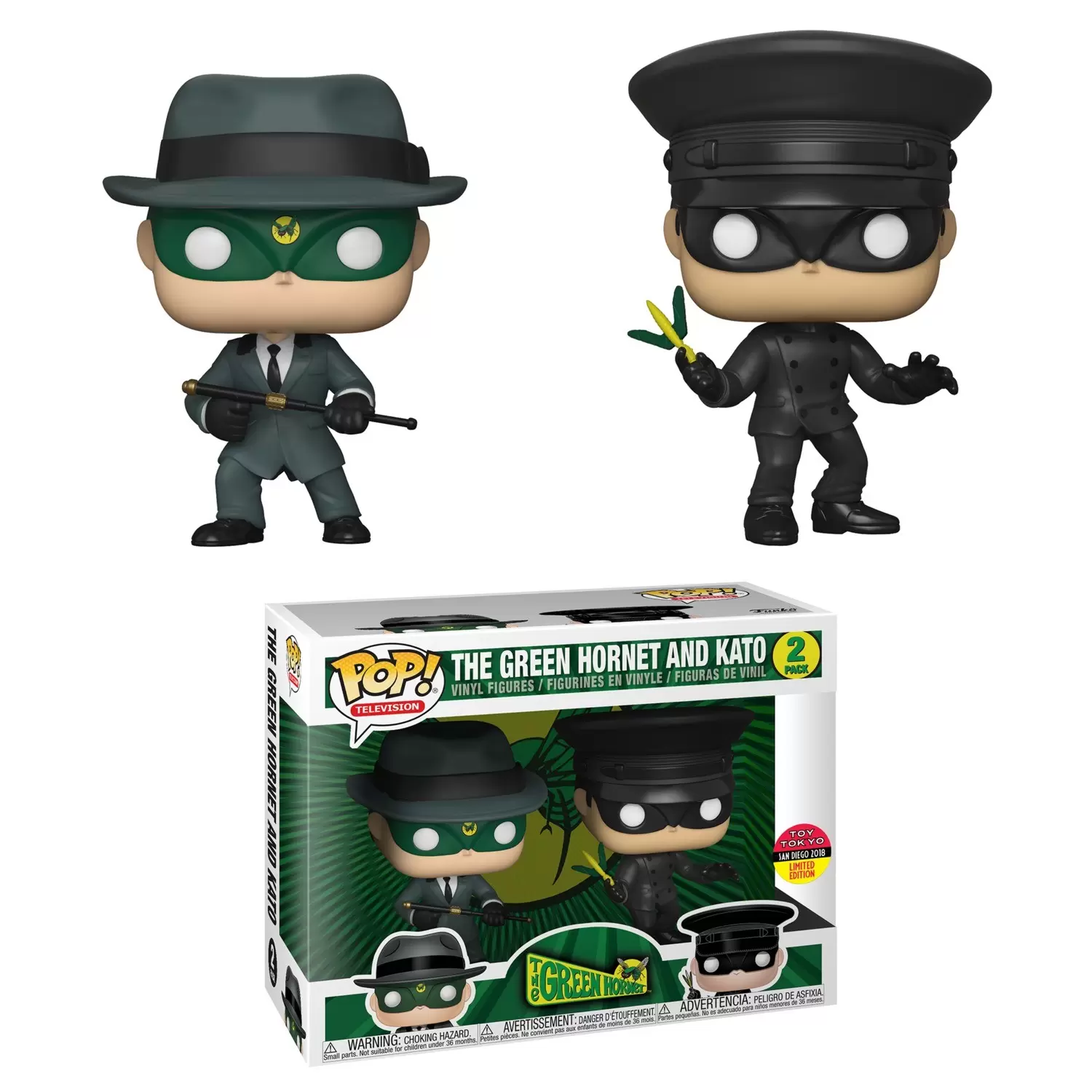 POP! Television - The Green Hornet - The Green Hornet and Kato 2 Pack