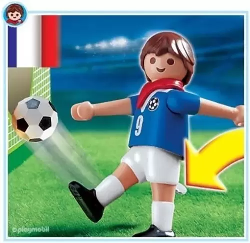 Playmobil Football - Joueur de Foot équipe de France