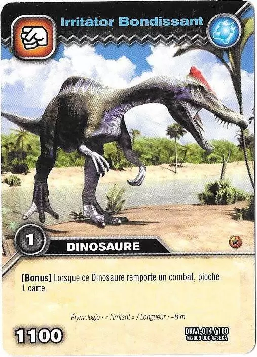 L\'attaque des Dinosaures Alpha - Irritator Bondissant ( 1100 )