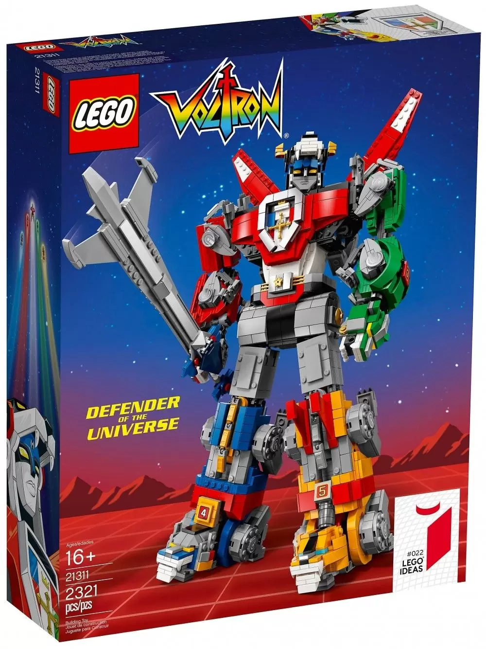 LEGO Ideas - Voltron - LEGO Ideas - 21311
