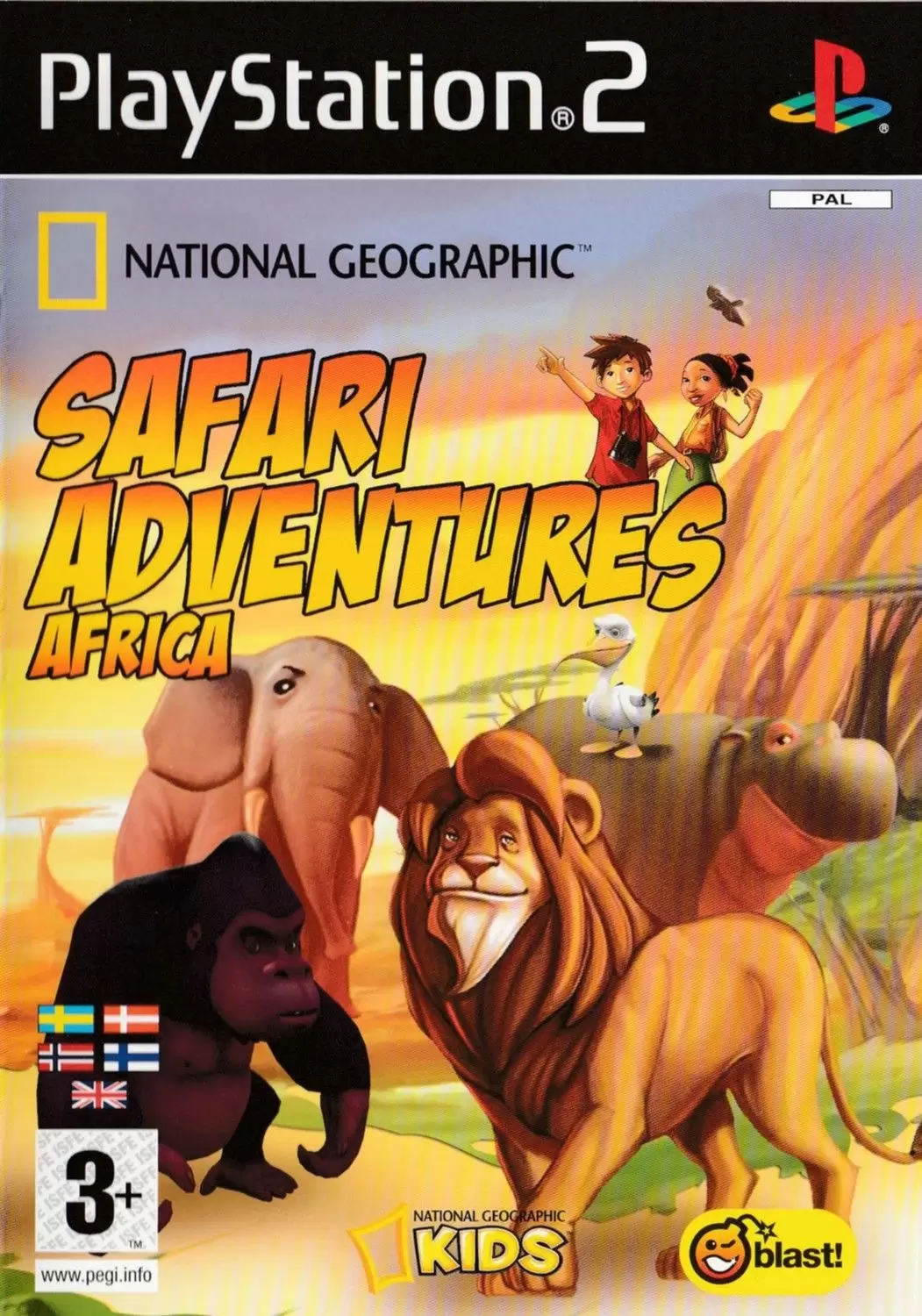 PS2 Games - National Geographic: Safari Adventures Africa