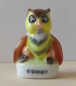 Fèves - Bambi fête les rois - Hibou