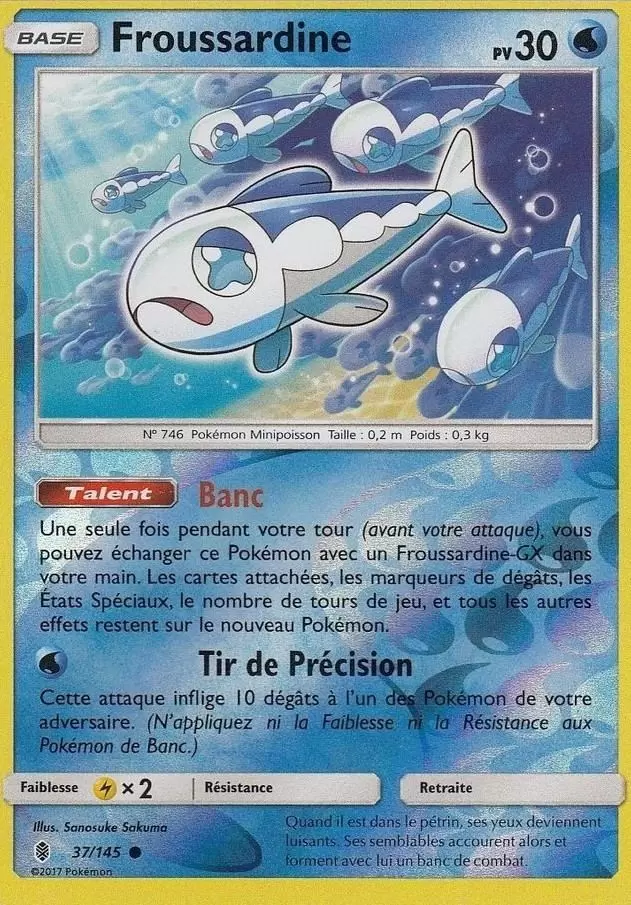 Gardiens Ascendants - Wishiwashi Reverse Version