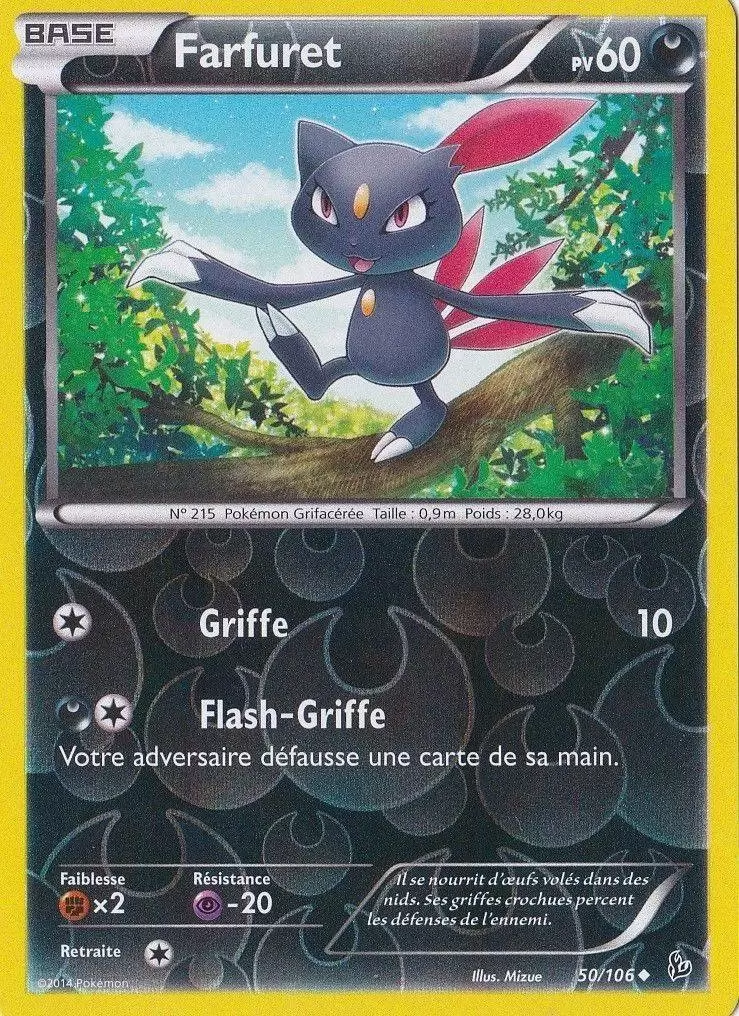 Pokémon XY Etincelles - Farfuret Reverse