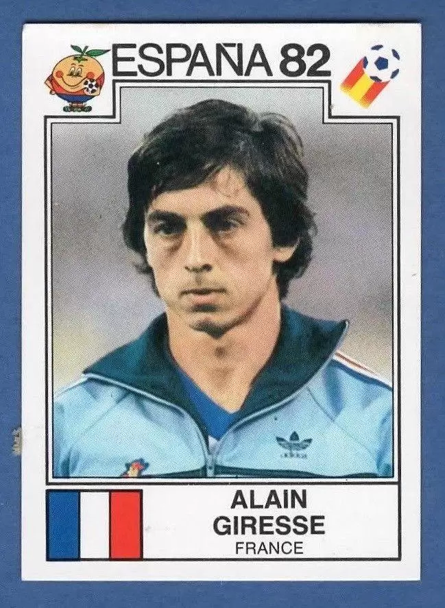 España 82 World Cup - Alain Giresse - France