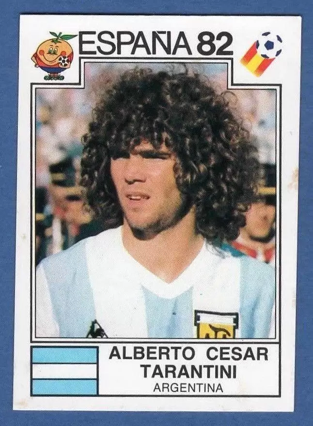 España 82 World Cup - Alberto Cesar Tarantini - Argentina