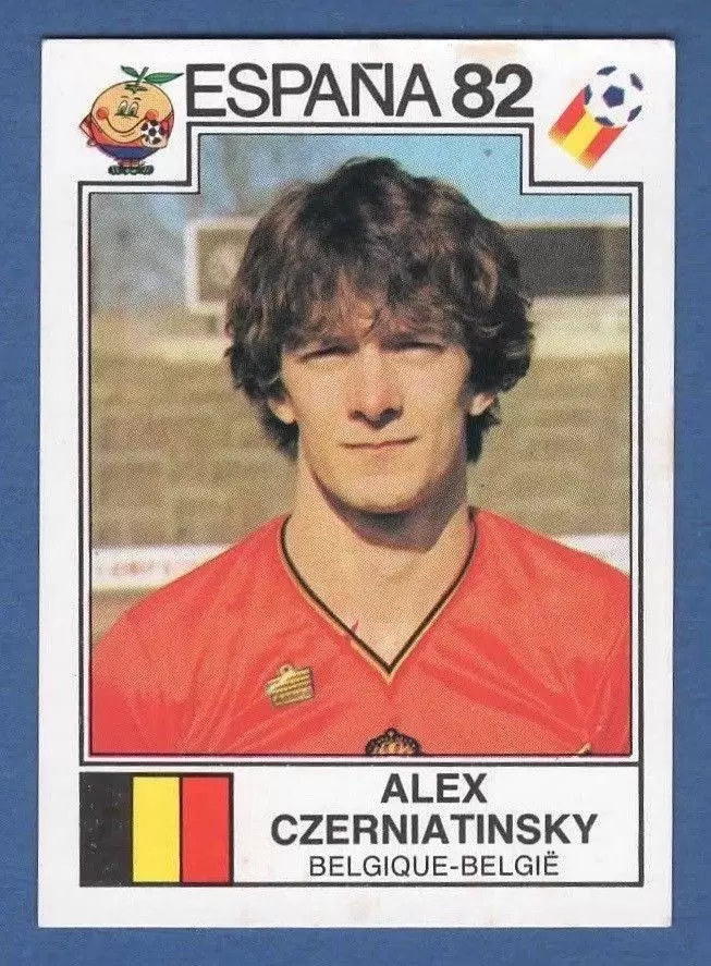 España 82 World Cup - Alex Czerniatinsky - Belgique-Belgie