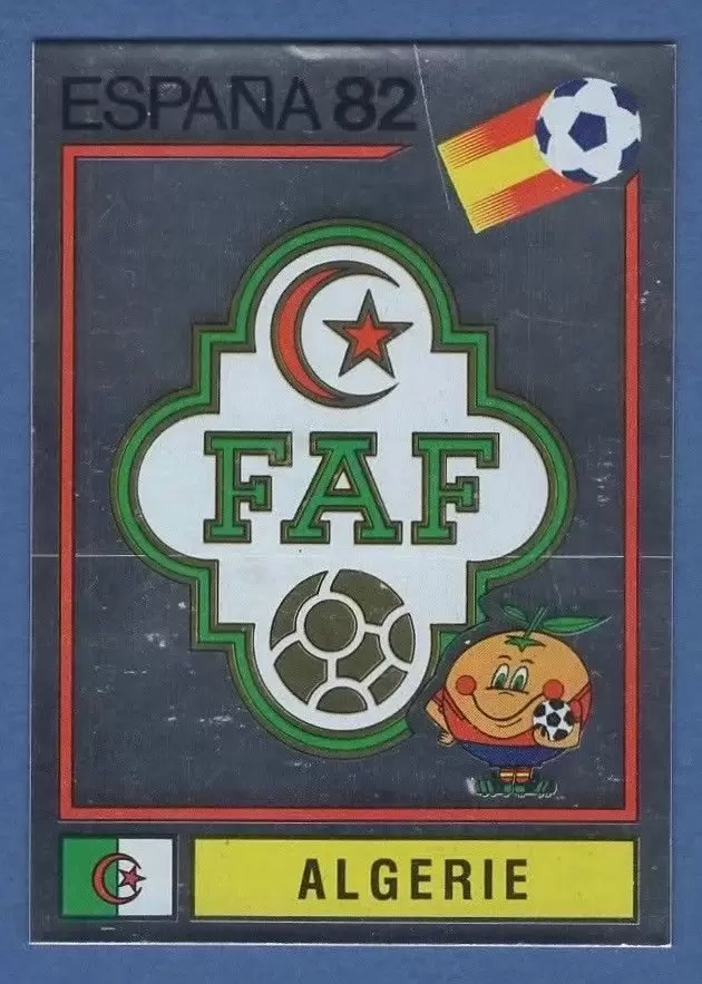 España 82 World Cup - Algerie (emblem) - Algerie