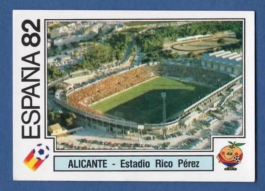 España 82 World Cup - Alicante - Estadio Rico Perez - Estadio