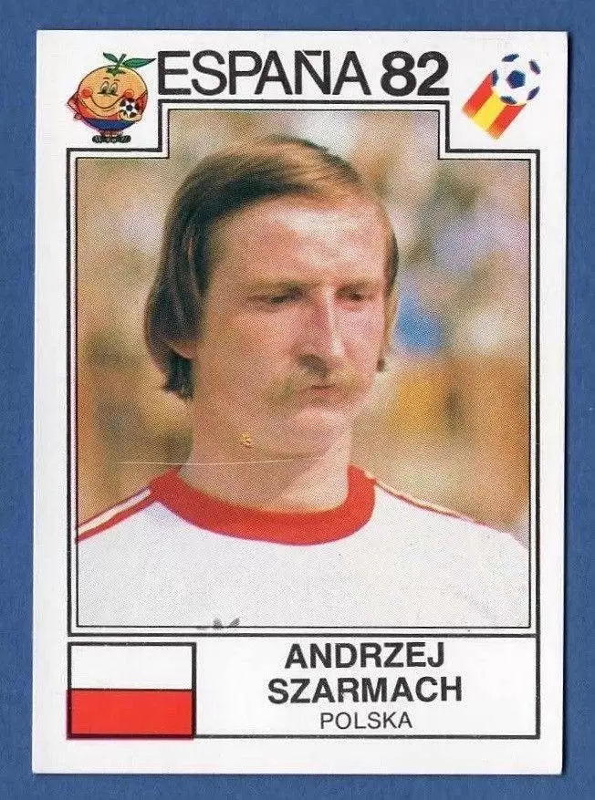 España 82 World Cup - Andrzej Szarmach - Polsca