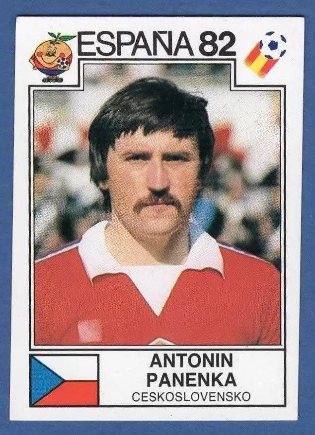 España 82 World Cup - Antonin Panenka - Ceskoslovensko