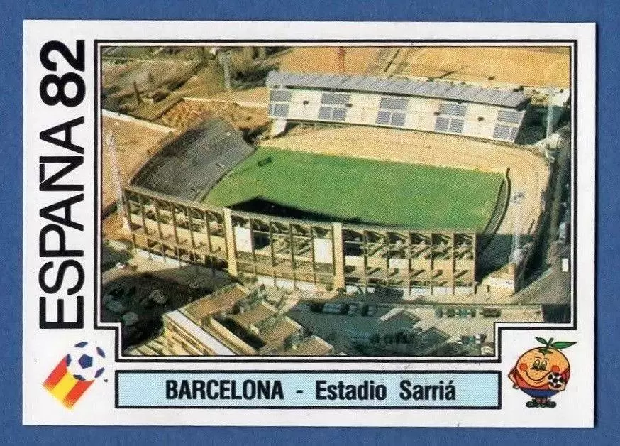 España 82 World Cup - Barcelona - Estadio Sarria - Estadio