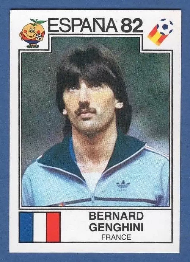 España 82 World Cup - Bernard Genghini - France