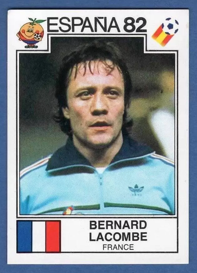 España 82 World Cup - Bernard Lacombe - France