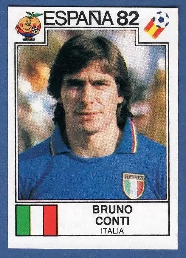 España 82 World Cup - Bruno Conti - Italia