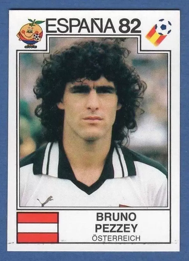 España 82 World Cup - Bruno Pezzey - Osterreich