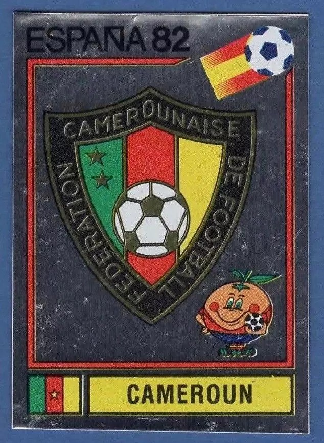 España 82 World Cup - Cameroun (emblem) - Cameroun