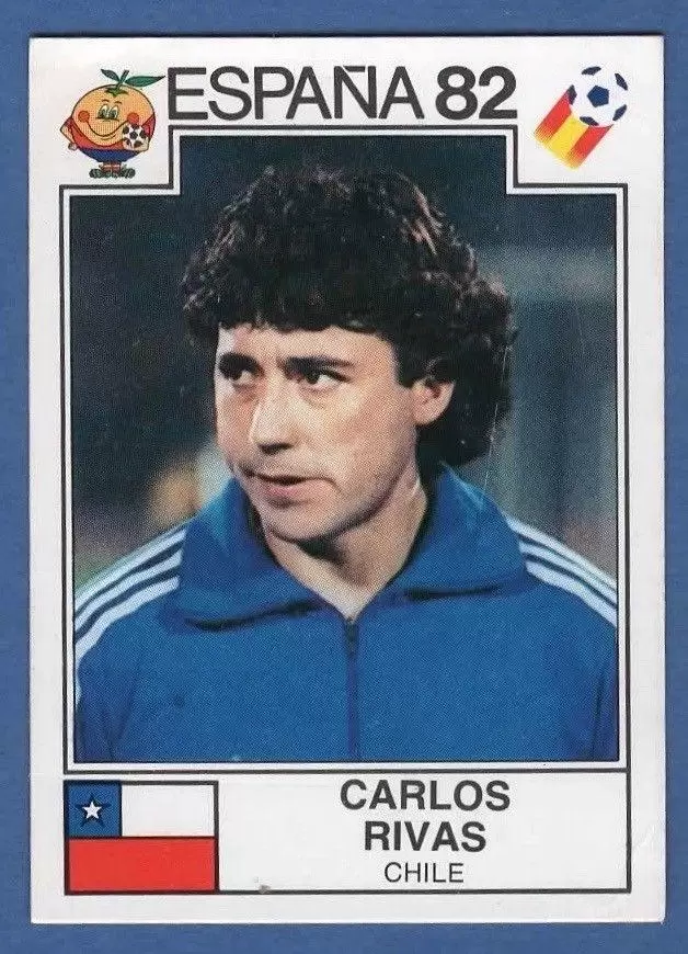 España 82 World Cup - Carlos Rivas - Chile