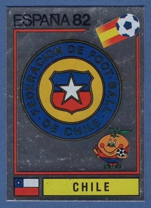 España 82 World Cup - Chile (emblem) - Chile