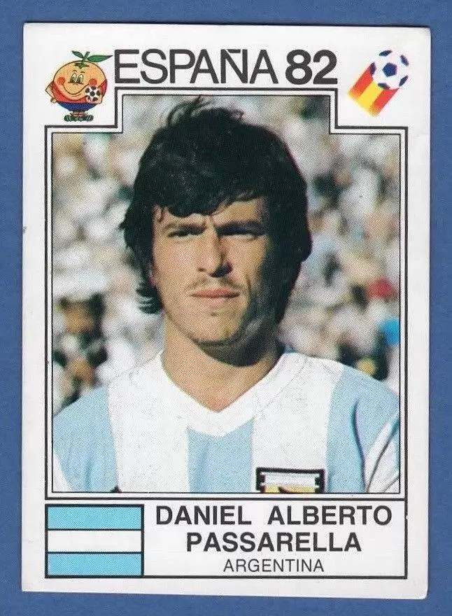 España 82 World Cup - Daniel Alberto Passarella - Argentina