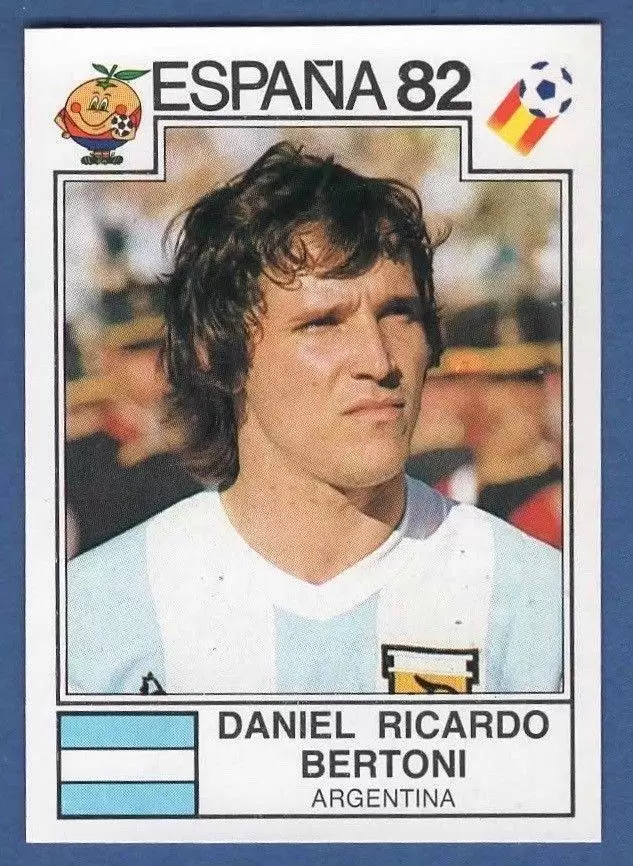 España 82 World Cup - Daniel Ricardo Bertoni - Argentina