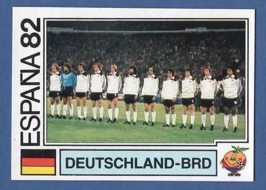 España 82 World Cup - Deutschland-BRD (team) - Deutschland-BRD