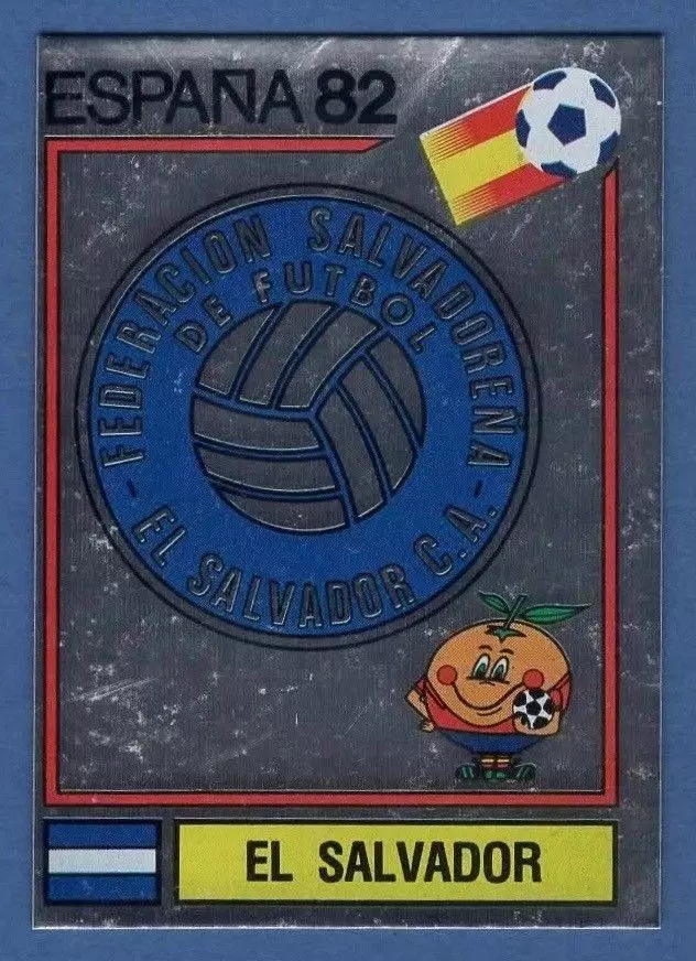 España 82 World Cup - El Salvador (emblem) - El Salvador