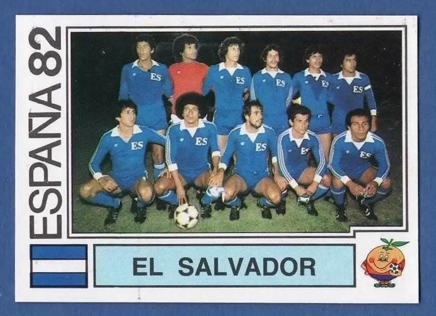 España 82 World Cup - El Salvador (team) - El Salvador
