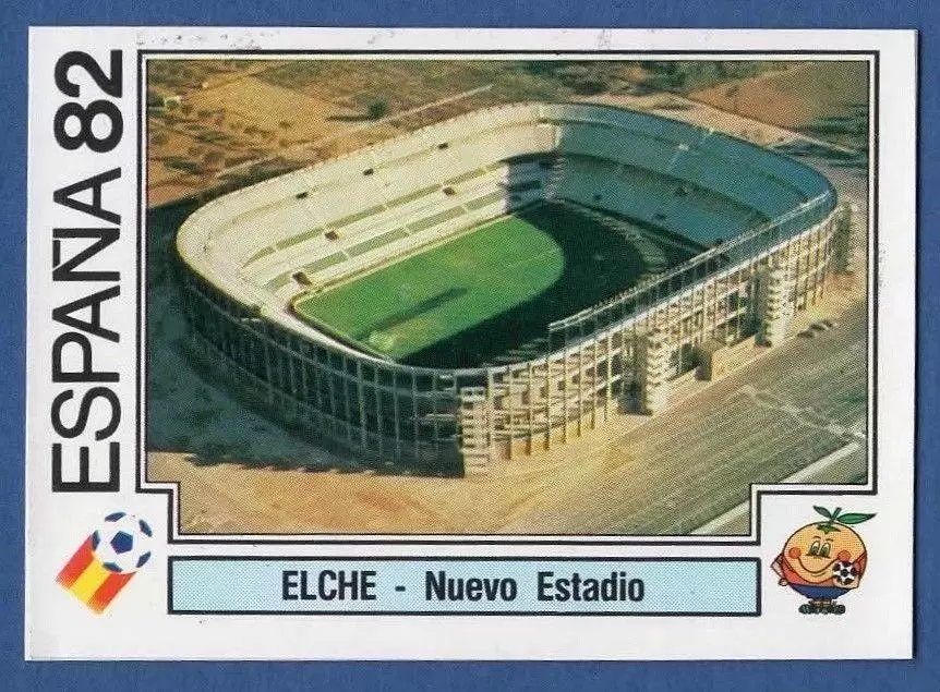 España 82 World Cup - Elche - Nueva Estadio - Estadio