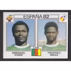 Emmanuel Kunde & Theophile Abega - Cameroun