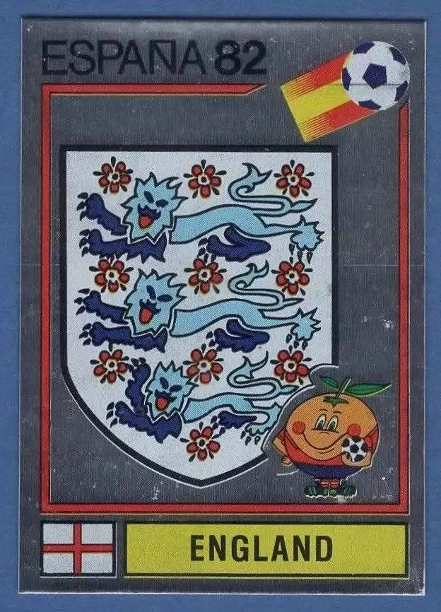 España 82 World Cup - England (emblem) - England