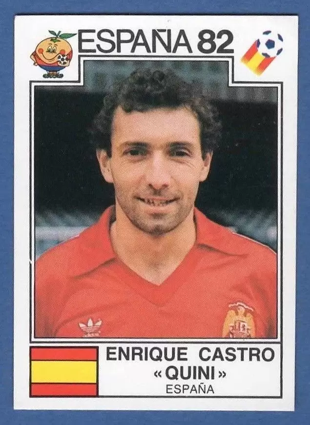 España 82 World Cup - Enrique Castro \