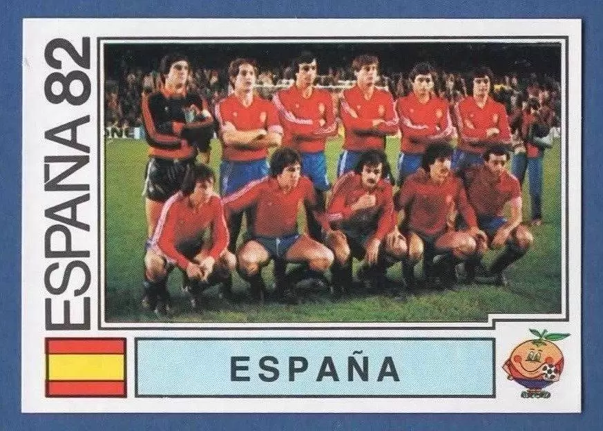 España 82 World Cup - Espana (team) - Espana