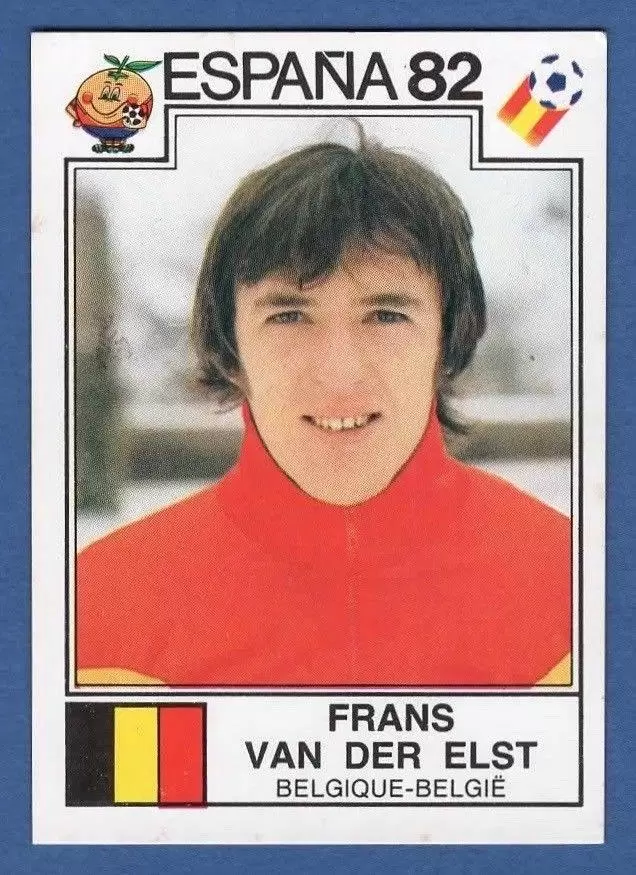 España 82 World Cup - Frans Van Der Elst - Belgique-Belgie