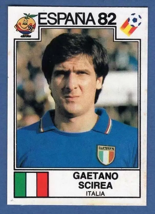 España 82 World Cup - Gaetano Scirea - Italia