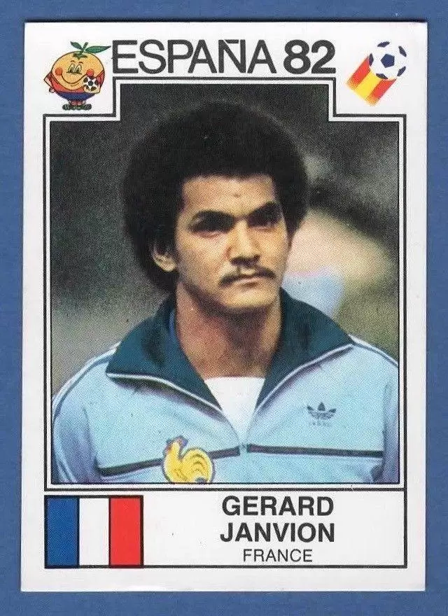 España 82 World Cup - Gerard Janvion - France