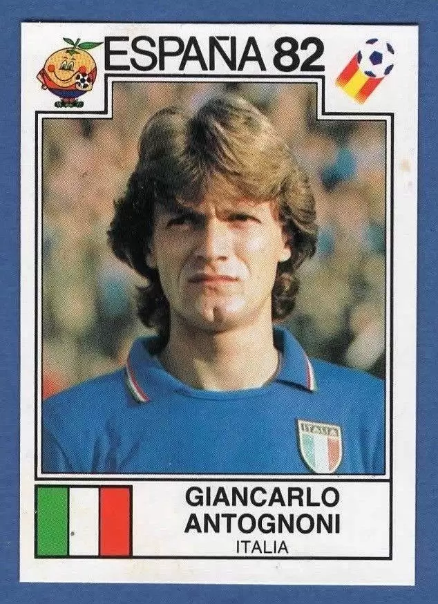 España 82 World Cup - Giancarlo Antognoni - Italia