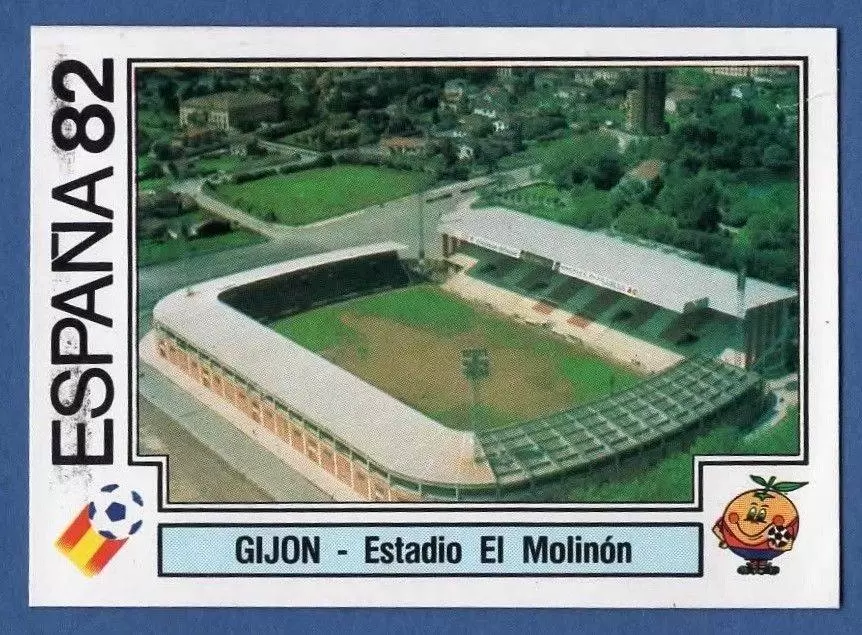 España 82 World Cup - Gijon - Estadio El Molinon - Estadio