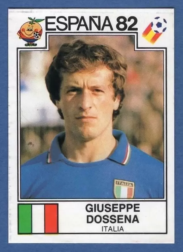España 82 World Cup - Giuseppe Dossena - Italia